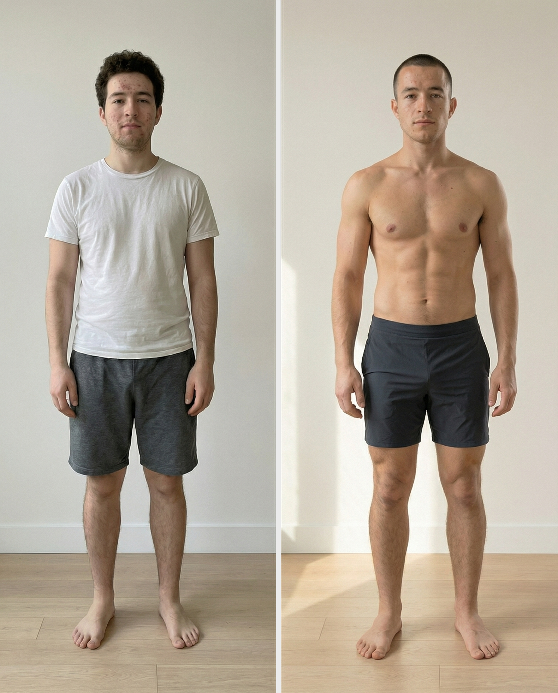 Real client transformation 3 before and after result