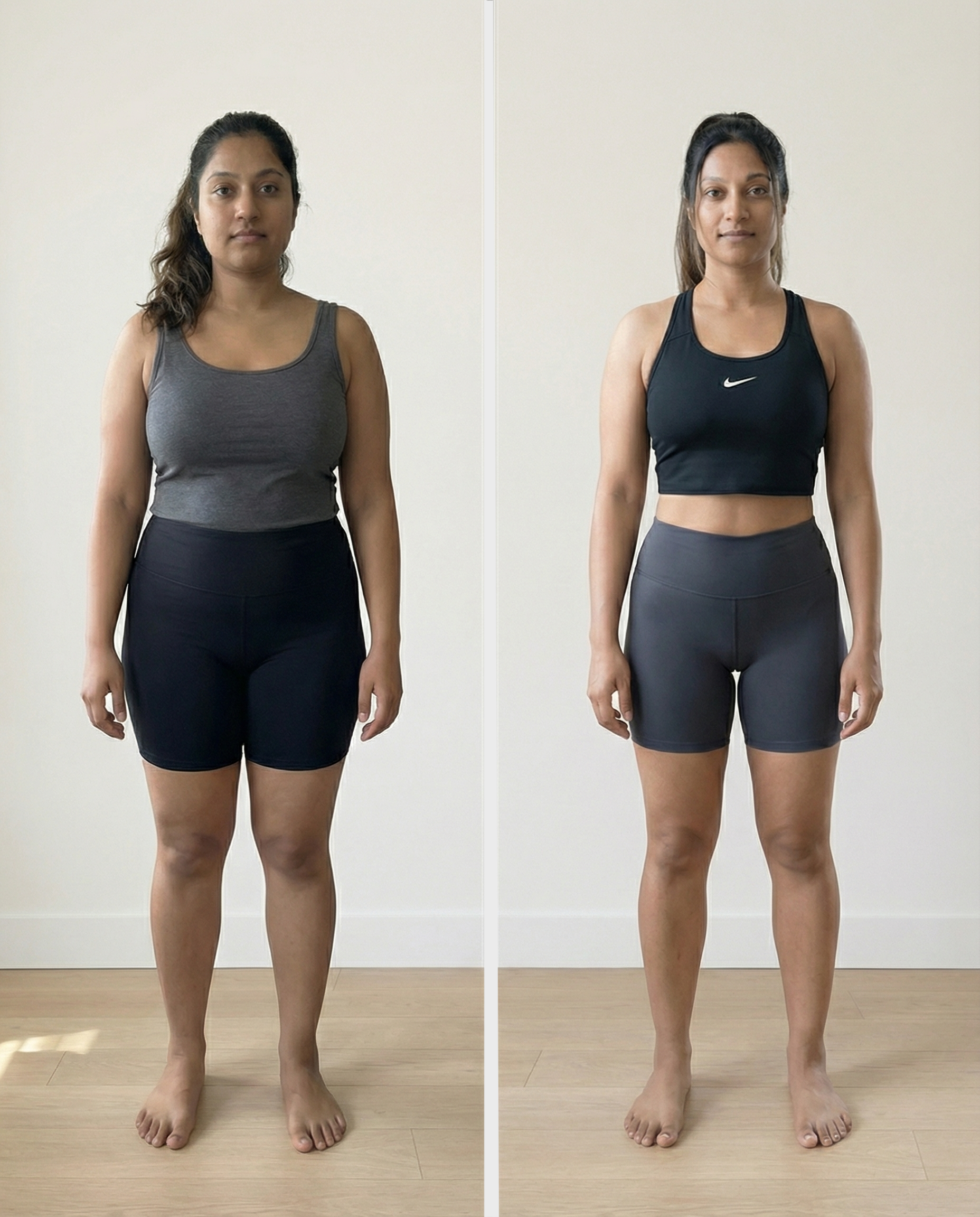 Real client transformation 5 before and after result